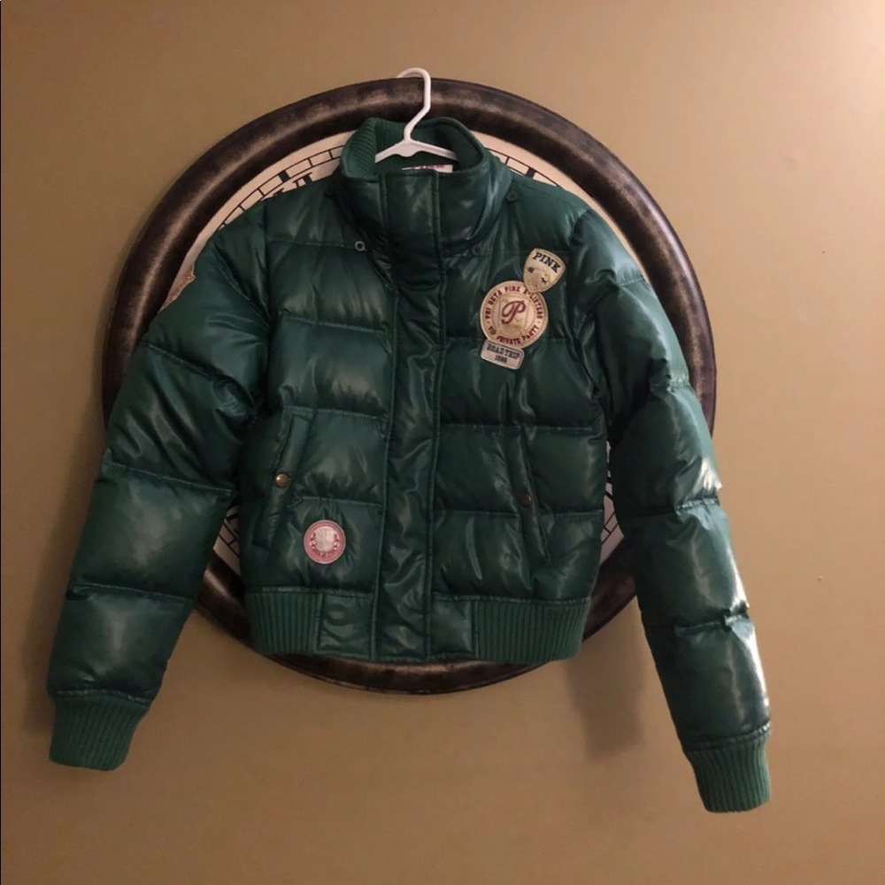 Victoria’s Secret pink coat